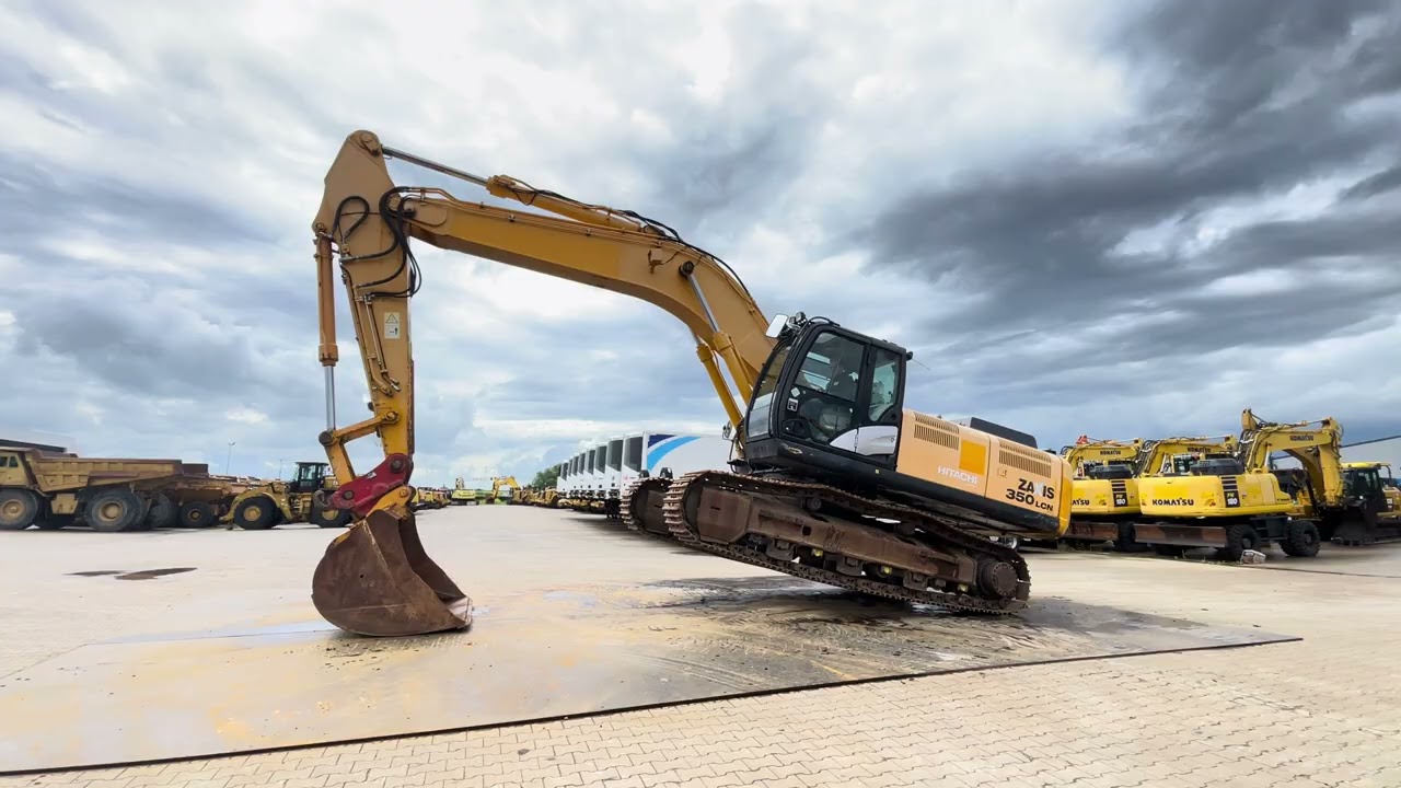 Demo 2013 Hitachi ZX350LCN-5 ‪@BigmachineryNl‬ - YouTube