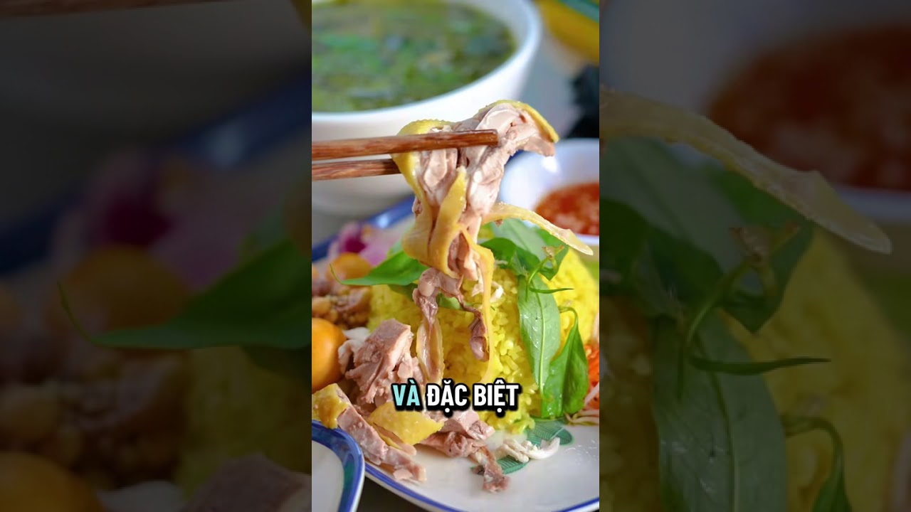 Cơm gà Phú Yên ngon gần chợ an nhơn nha #paopao