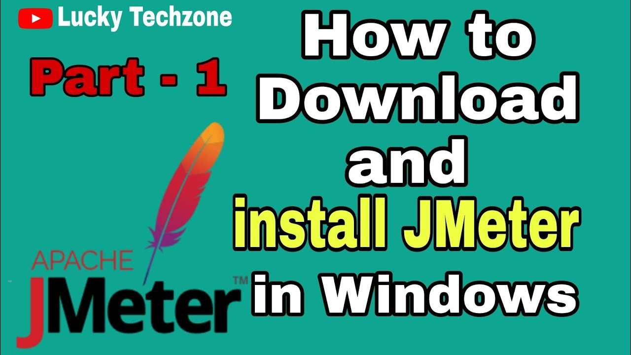 How install JMeter in Windows | JMeter tutorial | Performance Testing ...