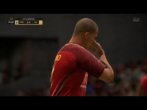 FIFA 18 weekend league R9 freekick Top bins - YouTube