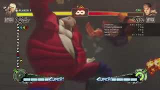 USF4 - Rufus Forward Throw manual counterhit setup