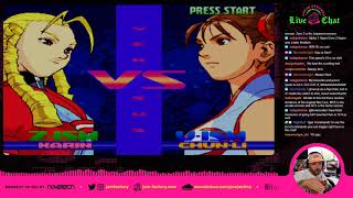My favourite retro game visuals! [LIVE]