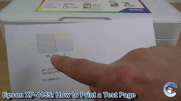 Epson Expression Home XP-4150/XP-4155: How to Print a Nozzle Check Test Page
