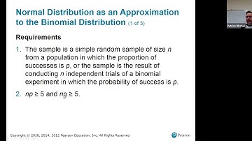 6-6 Normal as Approximation to Binomial