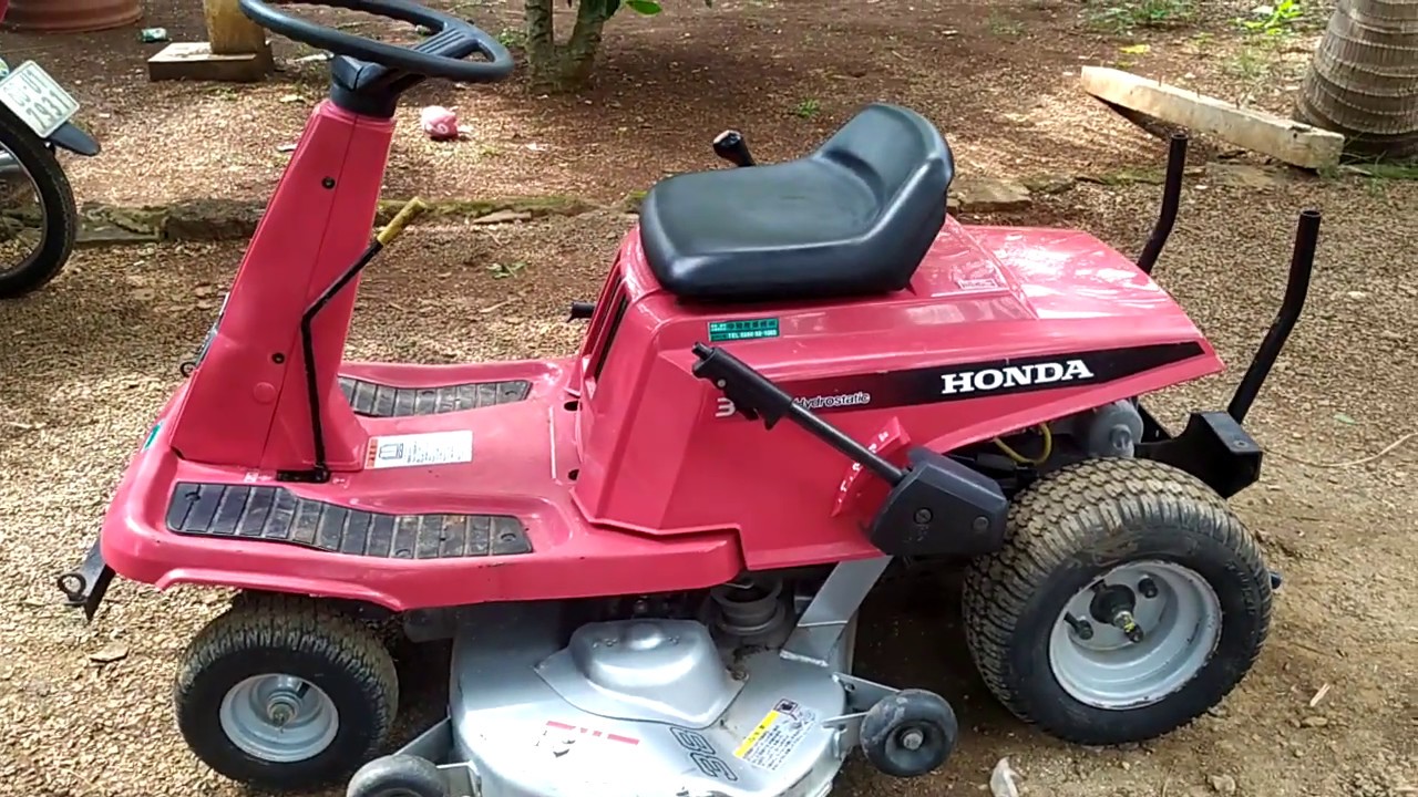 Xe cắt cỏ honda hàng bãi nội địa nhật. - youtube