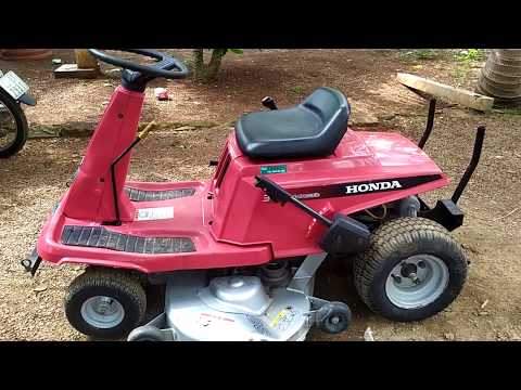 Video Xe cắt cỏ honda hàng bãi nội địa nhật. - youtube