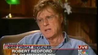 Robert Redford interview on deep throat - hardball with chris matthews