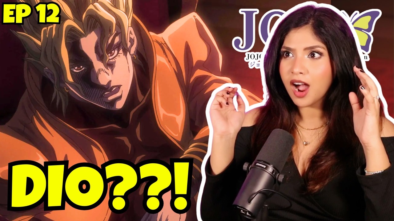 DIO?!!! 😱| JJBA Stone Ocean Ep 12 Reaction