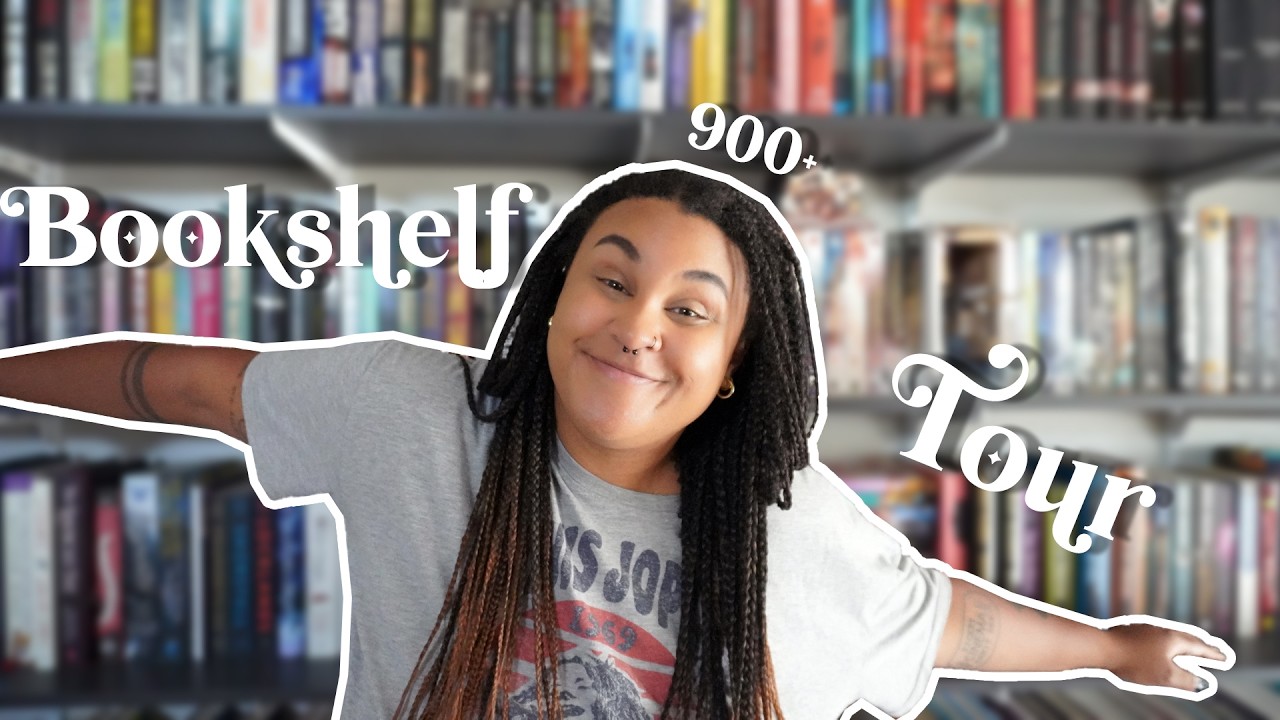 I Finally Filmed My UPDATED Bookshelf Tour… and It Took HOURS 😅