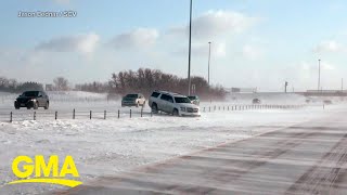 Winter storm takes aim at Midwest l GMA