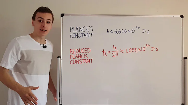 Planck's Constant and ħ = h/(2π) [h-bar]