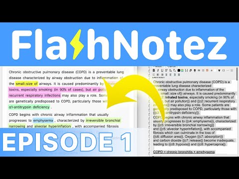Create flashcards just by highlighting | FlashNotez Development ep. 1