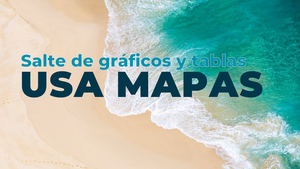 Usa MAPAS, salte de gráficos y tablas | Comunicación Numérica - YouTube