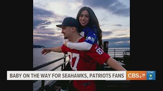 Baby on the way for Seahawks, Patriots fans
