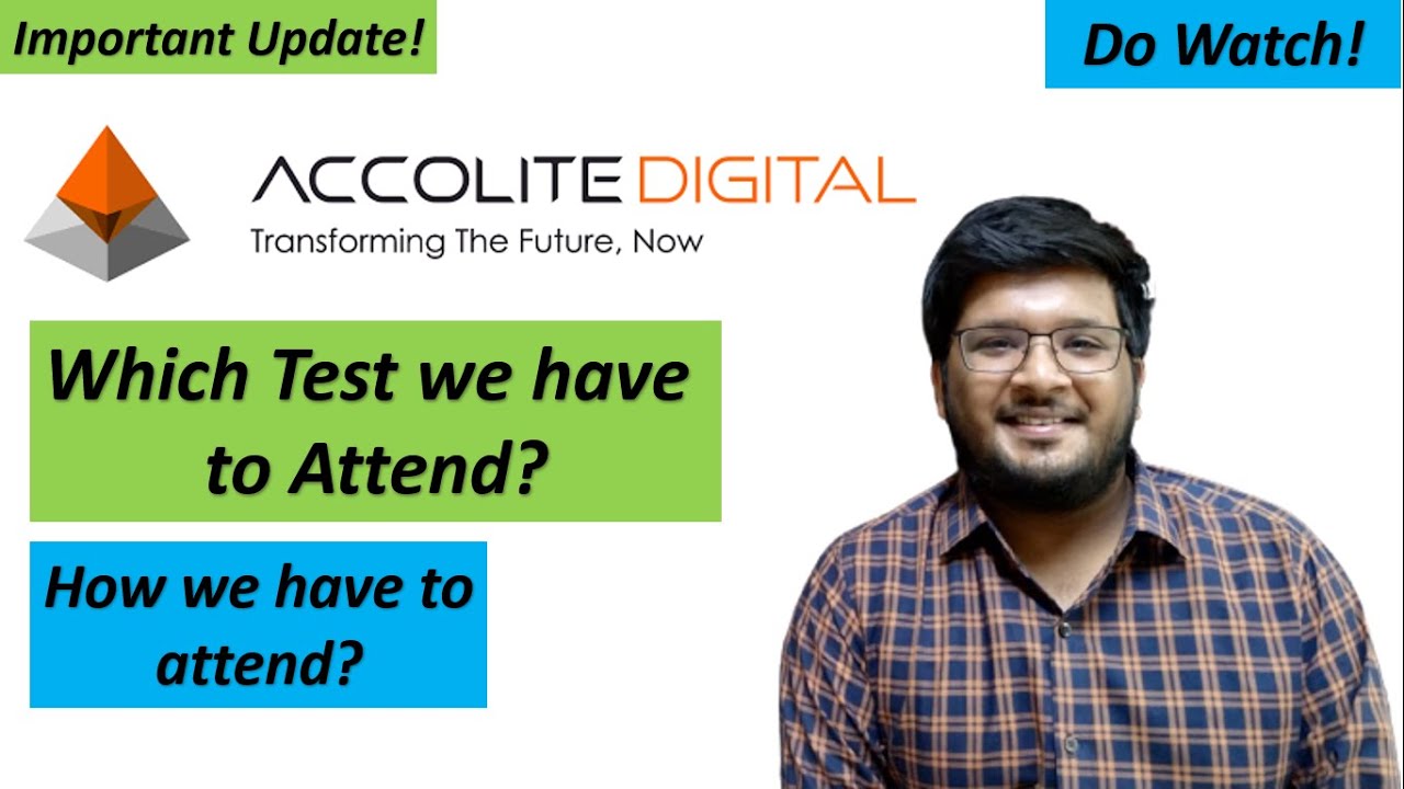 Accolite Digital Important Update Regarding Test | Do Watch 🔥🔥 - YouTube