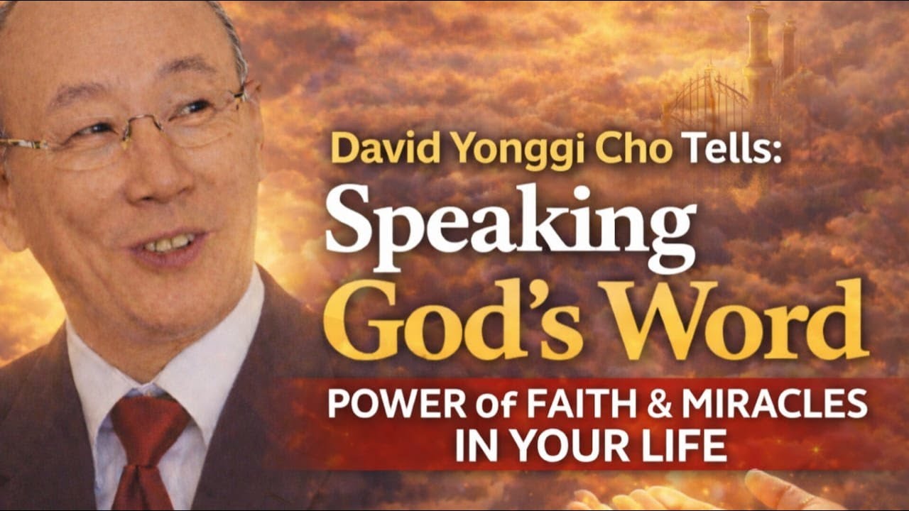 David Yonggi Cho Tells: Speaking God’s Word | Power of Faith & Miracles in Your Life