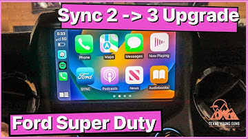 Sync 2 to Sync 3 Radio Upgrade I Ford Super Duty