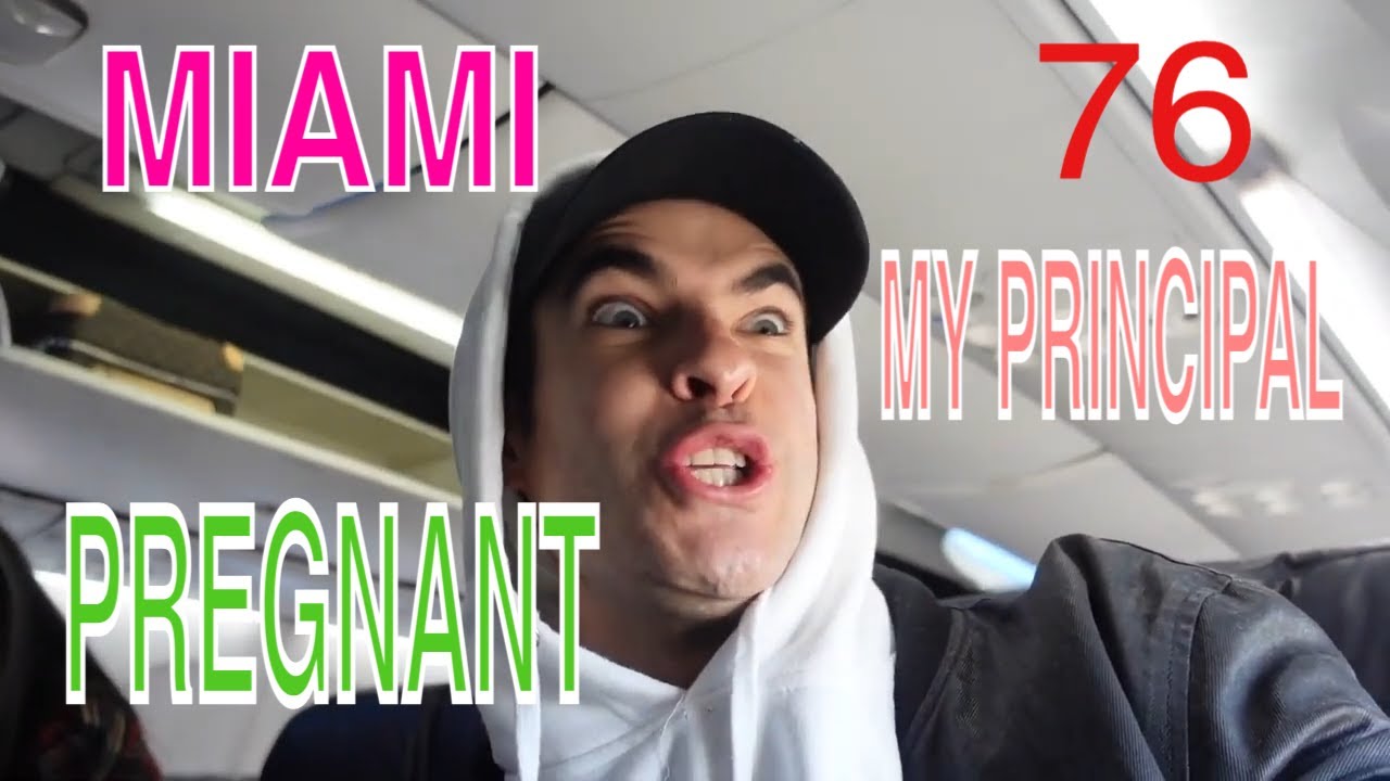 SHE ISNT PREGNANT AND MY PRINCIPAL CAME TO THE TED JONES COMEDY SHOW- FLYING TO MIAMI IS CHILL