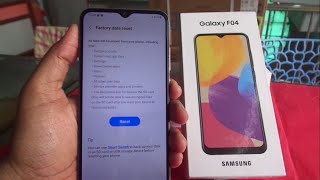 samsung galaxy f04 factory reset solution.