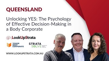 QLD The psychology of body corporate decision making  | LookUpStrata