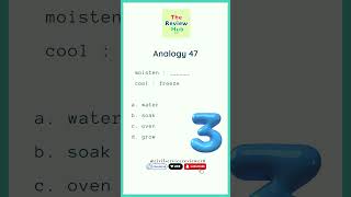 Word Analogy 47 | Analogy | Civil Service Exam Reviewer  #civilserviceexam #cse2025 #cse #reasoning