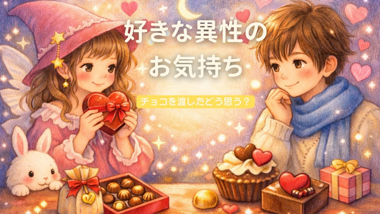 好きな異性の気持ち。チョコ渡したらどう思う？ 🐟🍫