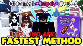 Fastest CANDY FARMING Method *NO AFK* In Blox Fruits Chirstmas Update! screenshot 3