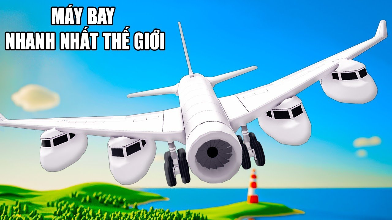 CHẾ TẠO RA CHIẾC MÁY BAY NHANH NHẤT THẾ GIỚI 😮✈️