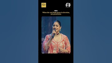 “Ek Radha Ek Meera” — performed by Pratibha Singh Baghel at WMD 25, curated by Sourendro–Soumyojit.