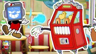 CUPHEAD - BEATING THE CIRCUS LEVEL (Funfair Fever Run & Gun) + 2nd Ghost Stage