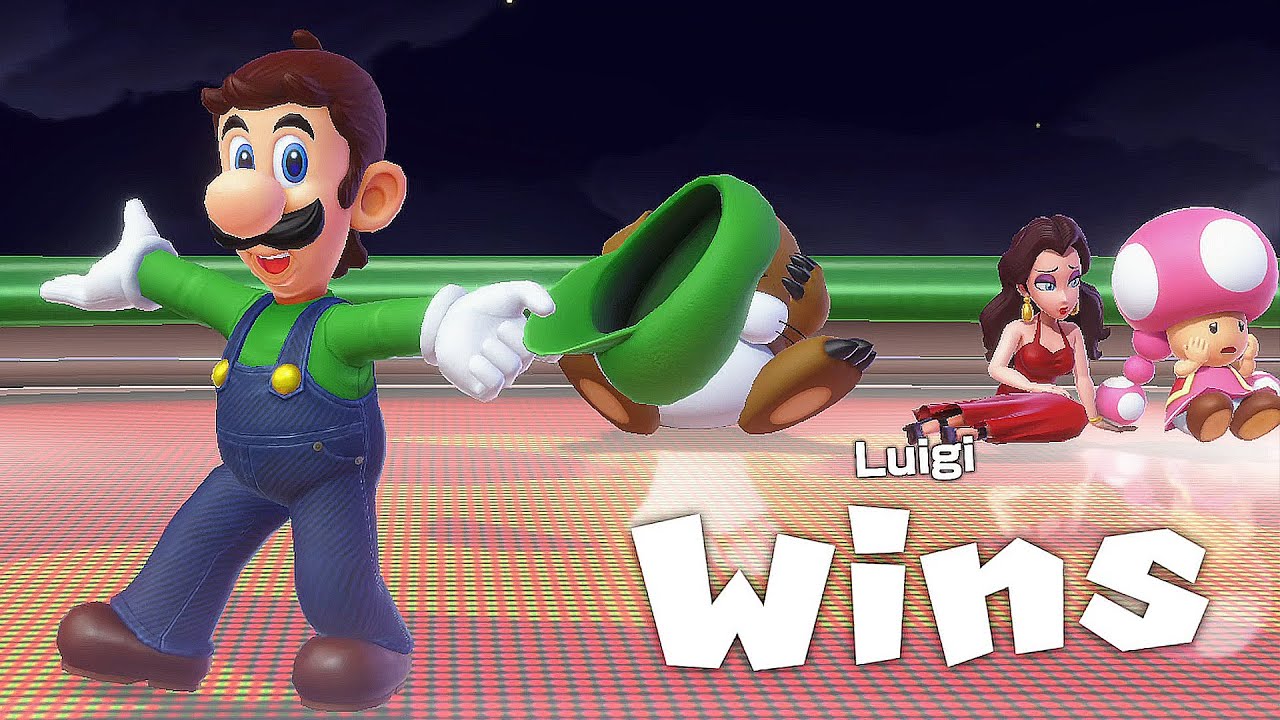 Super Mario Party Jamboree - Luigi wins by doing absolutely nothing