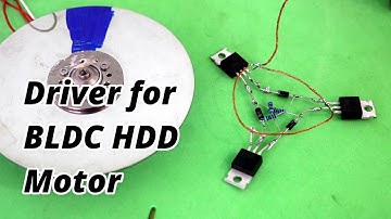 Eenvoudige BLDC Motor Diver Harde Schijf ESC