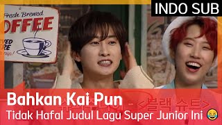 Bahkan Kai Pun Tidak Hafal Judul Lagu Super Junior Ini 😂 #IdolSongDictationContest  🇮🇩SUB INDO🇮🇩