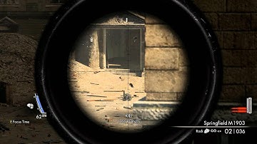 Sniper Elite V2 - Ultra graphics & Sniper Elite difficulty gameplay