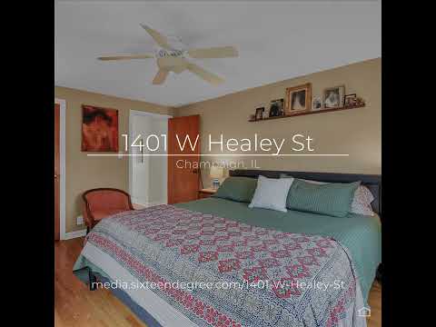 1401 W Healey St, Champaign, IL home video tour