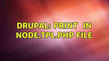 Drupal: Print $Messages in node.tpl.php file (2 Solutions!!)