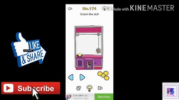 Level-174 Brain out ।। Catch the doll ।। Solution
