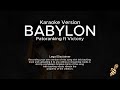 Patoranking ft Victony - Babylon (Karaoke Version)