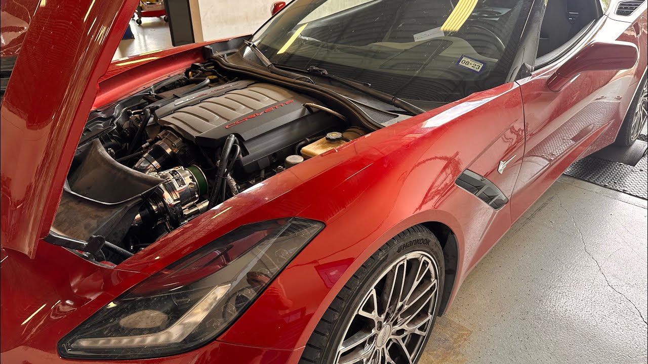 STOCK CORVETTE GETS BOOSTED (A&A SUPERCHARGED)