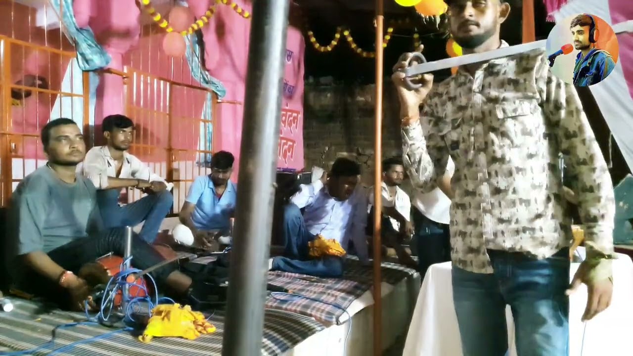 Singer jandel gurjar ss kansana new stage program ज्ञान की चीजें सुनाई 