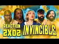 I Lose My VIRGINITY to a FISH | Invincible 2x2 &quot;In about six hours...&quot; | Normies Group Reaction!