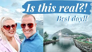 Cruise With Me! Visiting Hellesylt, Norway! Stunning Scenario & Lovely Family Time on Iona |ad