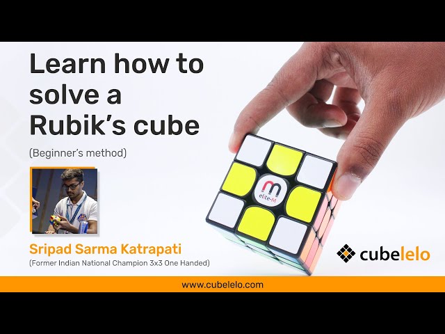 How to Solve a 3x3 Rubik's Cube | Cubelelo class=