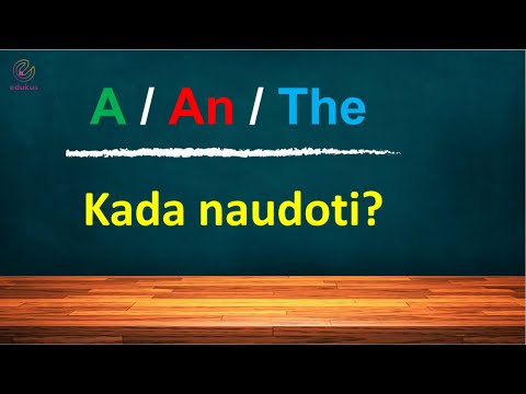 Video: Kada vartojame dezorientuotą?