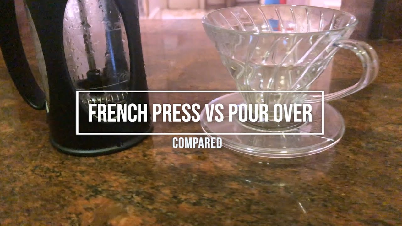 French Press Vs Pour Over Coffee Using a Hario V60 - YouTube