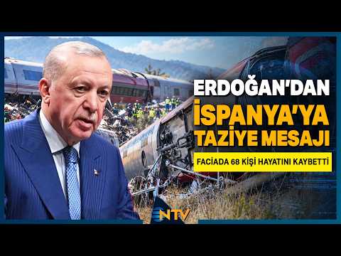 Death Toll in Spain Train Tragedy Rises to 68! Condolence Message from President Erdoğan