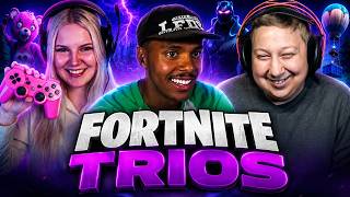 FORTNITE TRIOS WITH TIMGIOH & JULIA..!!😍