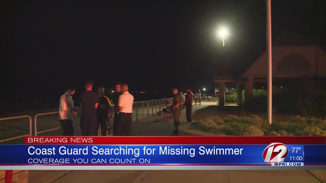 Crews Search For Missing Swimmer Off Narragansett Coast Youtube