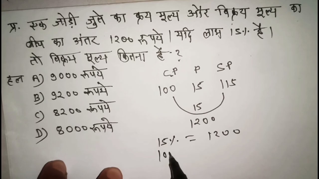 लाभ हानि व डिस्काउंट || Profit Loss and Discount || byas ssc academy