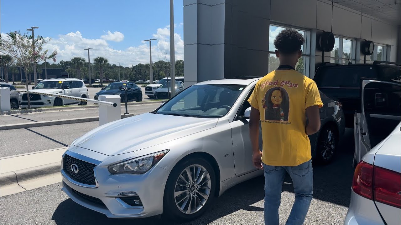 Cutting Up In My Brand New Q50 3.0T Straight Off The Lot…😳 - YouTube